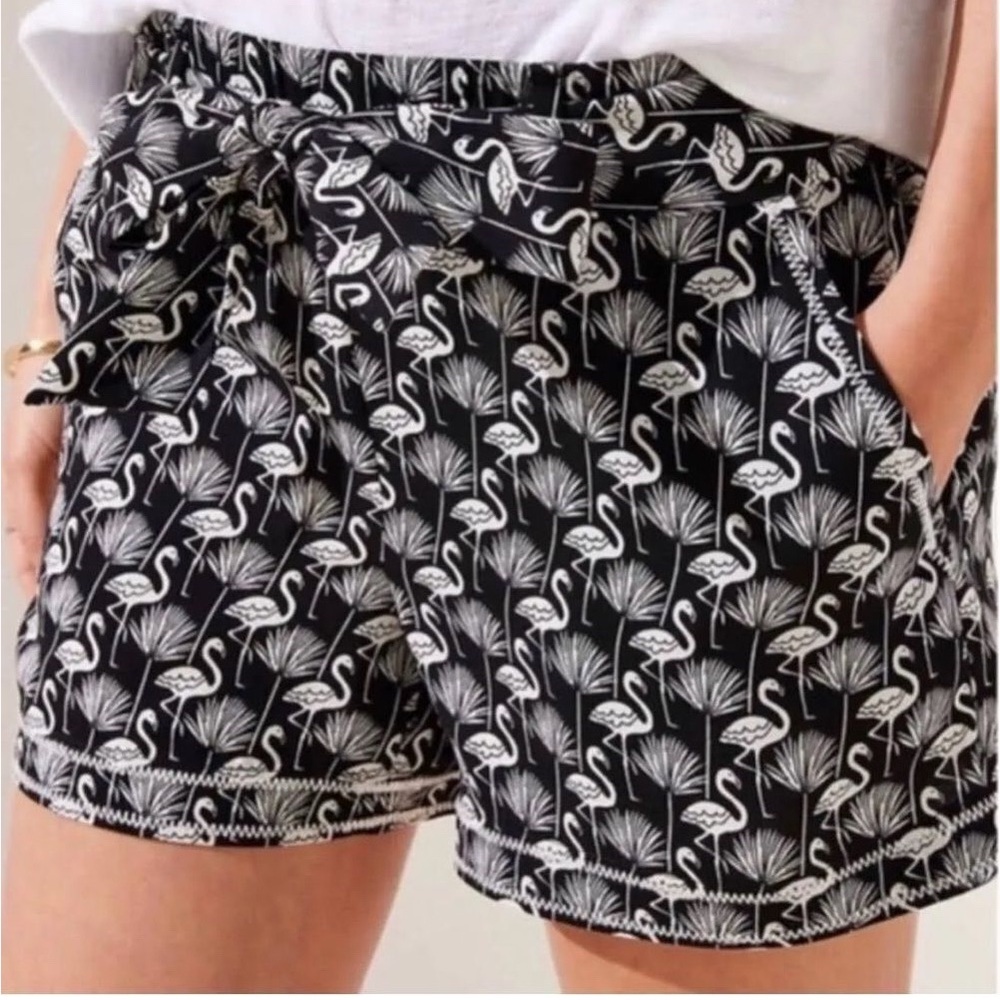 LOFT Flamingo Print Shorts NWT